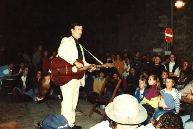 Die Katze im Sack beim Stra&szlig;enmusikfestival in Aschersleben